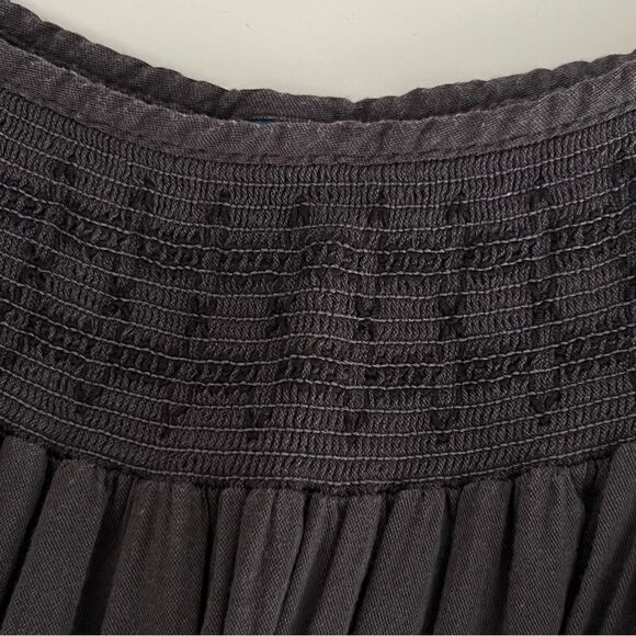 Old Navy Womens Puff Sleeve Emboidered Peasant Dress Size XXL Smocked Oversized - Picture 5 of 12